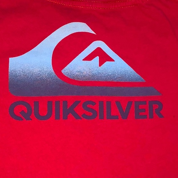 * Bundle Special 2/$15 * Quicksilver 100% Cotton Short Sleeve T-shirt - Picture 4 of 6